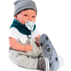 Muñeco Bebé Recién Nacido Pipo Skater