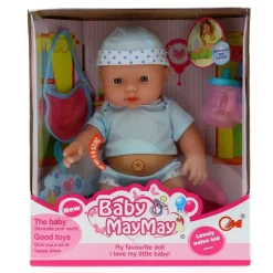 Muñeco con Complementos Azul