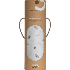 Muselina 120*120 bambu Koala boy Gris