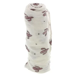 Muselina Bambú 120x120 cm Cactus Rosa