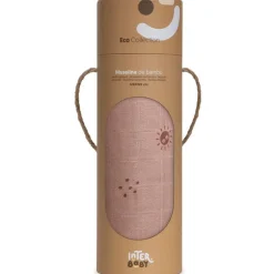 Muselina bambu 120*120 Duende del polvo Marron