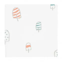 Muselina de bambú 120x120 Icecream
