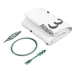 Muselina para foto Mira como crezco