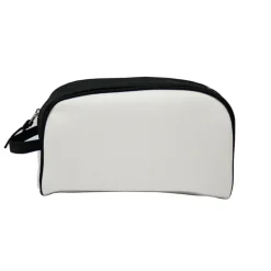 Neceser Polipiel Blanco y Negro