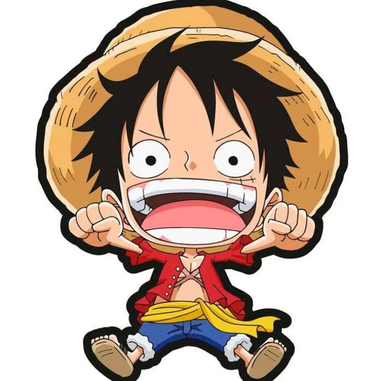 One Piece Luffy Cojín 3D