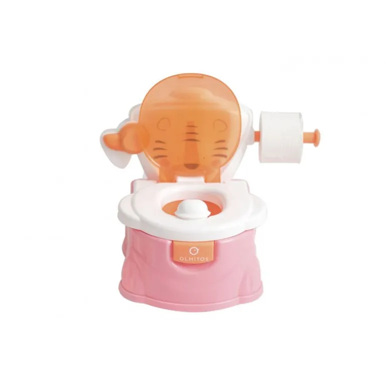 Orinal WC Funny Tiger Rosa