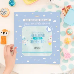 Pack 2 baberos Mr. Wonderful niño