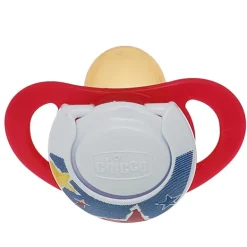 Pack 2 chupetes Denim 12 m + clip sujetachupete