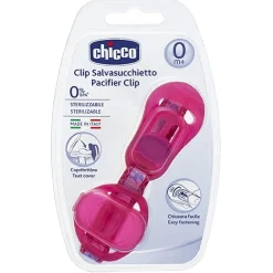 Pack 2 chupetes Denim 12 m + clip sujetachupete