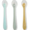 Pack 3 cucharas silicona azul Mist