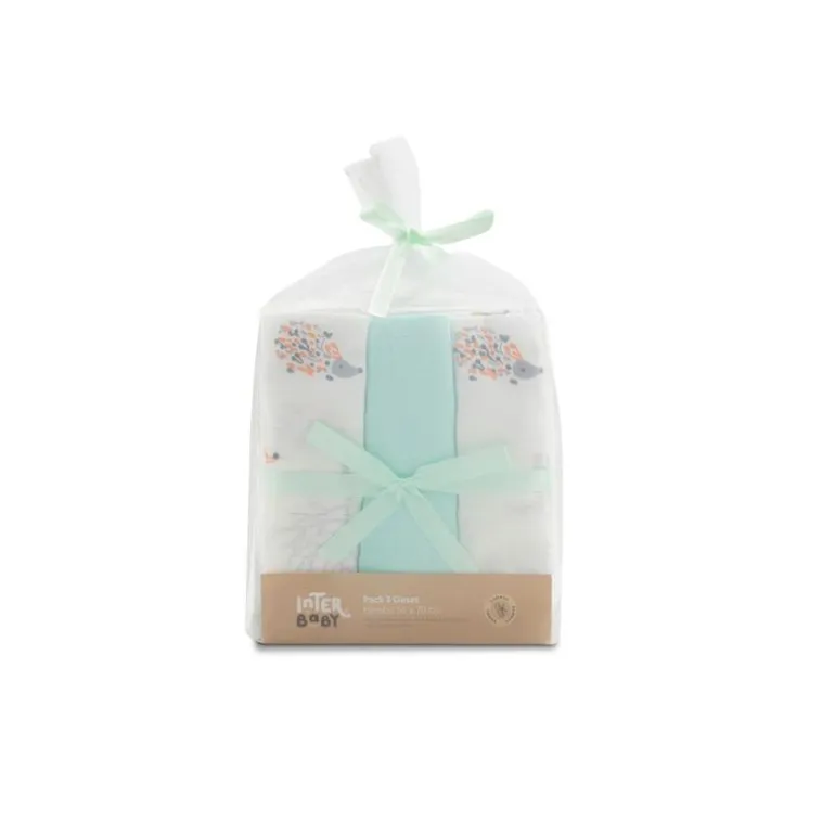 Pack 3 gasitas verde