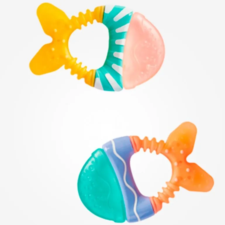 Pack 2 Mordedores de Agua Pececitos