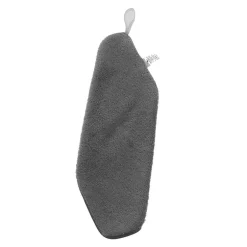 Pack 2 toallas de guarderia gris/naranja