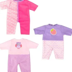 Pack 3 Trajes Muñeca Bebé