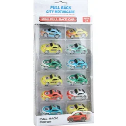 Pack 12 Vehículos Rally Retrofricción