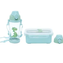 Pack Almuerzo Botella Tritán + Fiambrera Dinos