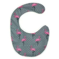 Pack baberos Flamencos y estrellitas rosa