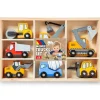 Pack Camiones de Construcción Madera