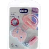 Pack chupete + cadena Soft Silicona +16 Meses Rosa