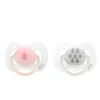 Pack de 2 chupetes ortodónticos Rosa y Gris 6-18 meses