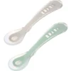 Pack de 2 cucharas de silicona con estuche para 2º