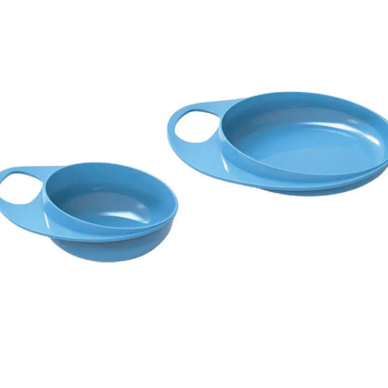 Pack de 2 Cuencos de Destete Azul