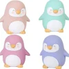Pack de 4 juguetes baño Pìngüinos