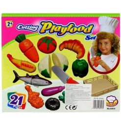 Pack de Comida para Cortar 21 Piezas