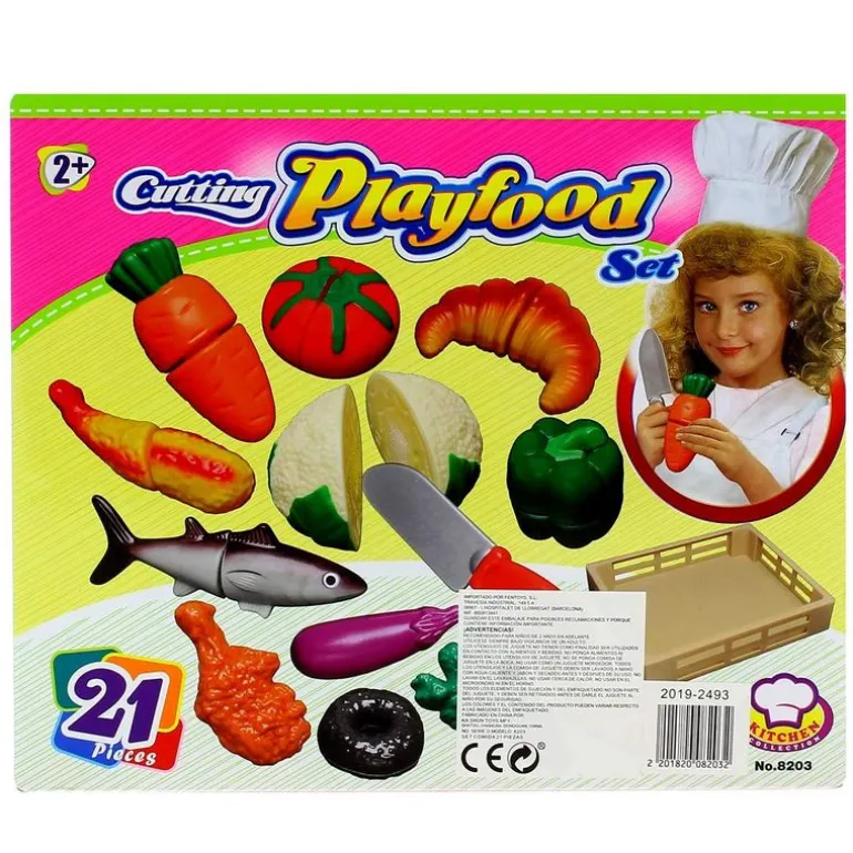 Pack de Comida para Cortar 21 Piezas