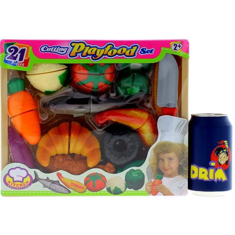 Pack de Comida para Cortar 21 Piezas