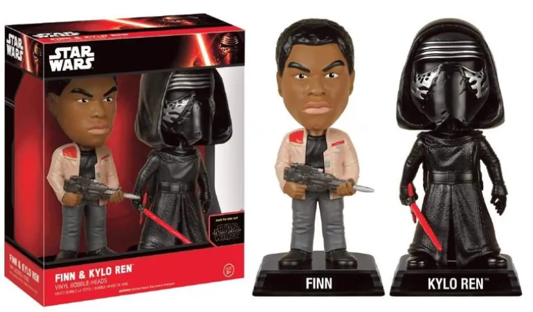Pack Figuras Funko Pop Finn y Kylo Ren