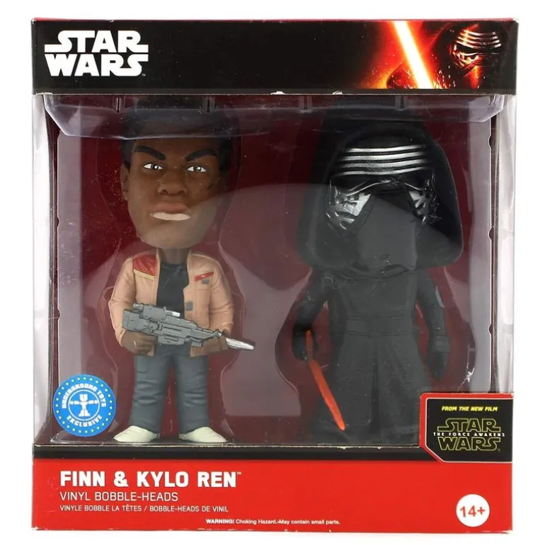 Pack Figuras Funko Pop Finn y Kylo Ren