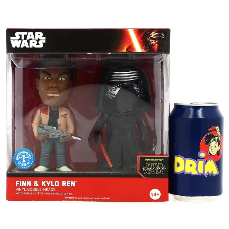 Pack Figuras Funko Pop Finn y Kylo Ren