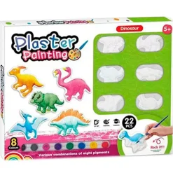 Pack Pintura 12 Dinosaurios