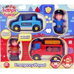 Pack Vehículos Emergencias Blandos