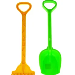 Pala Verde y Rastrillo Amarillo