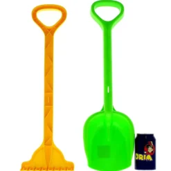 Pala Verde y Rastrillo Amarillo