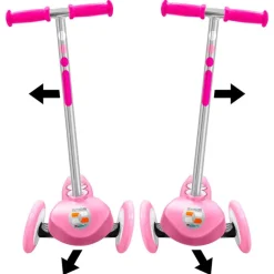 Patinete 3 Ruedas Flex Rosa