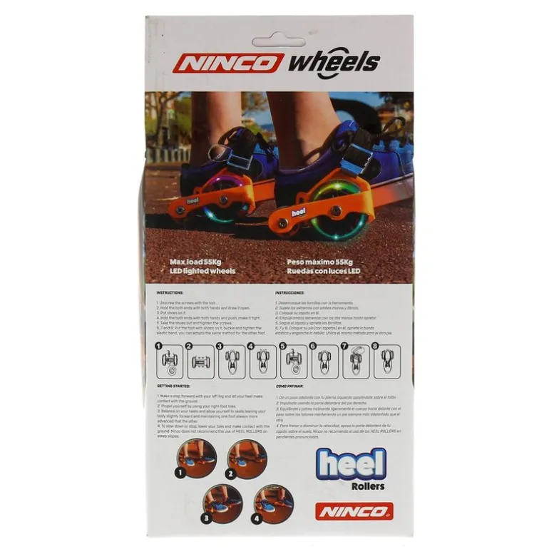 Patinetes Heels Rollers Verde
