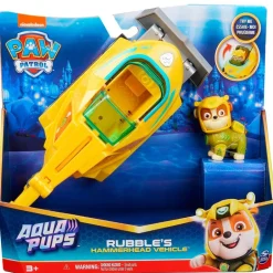 Patrulla Canina Aqua Pups Vehículo Rubble