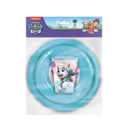 Patrulla Canina Girl Vajillas 3 Piezas