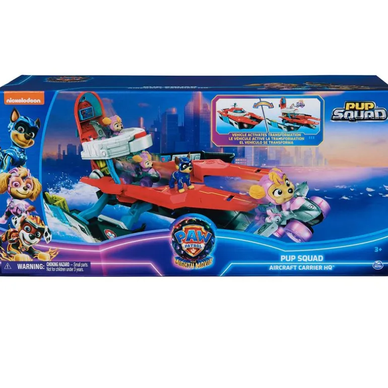 Patrulla Canina Mighty Movie Aircraft Carrier