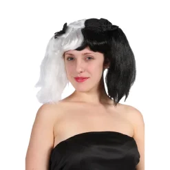 Peluca Blanca y Negra