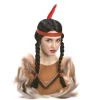 Peluca de India con Pluma