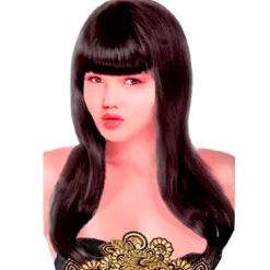 Peluca Larga Lisa Morena