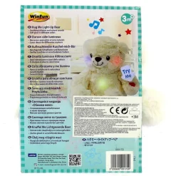 Peluche Oso Blanco con Luz