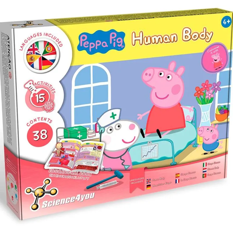 Peppa Pig Aprende el Cuerpo Humano
