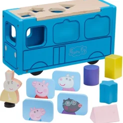 Peppa Pig Autobús de Madera