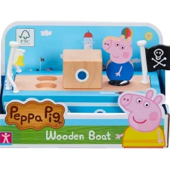 Peppa Pig Barco Madera