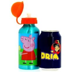 Peppa Pig Botella de Aluminio 400 Ml